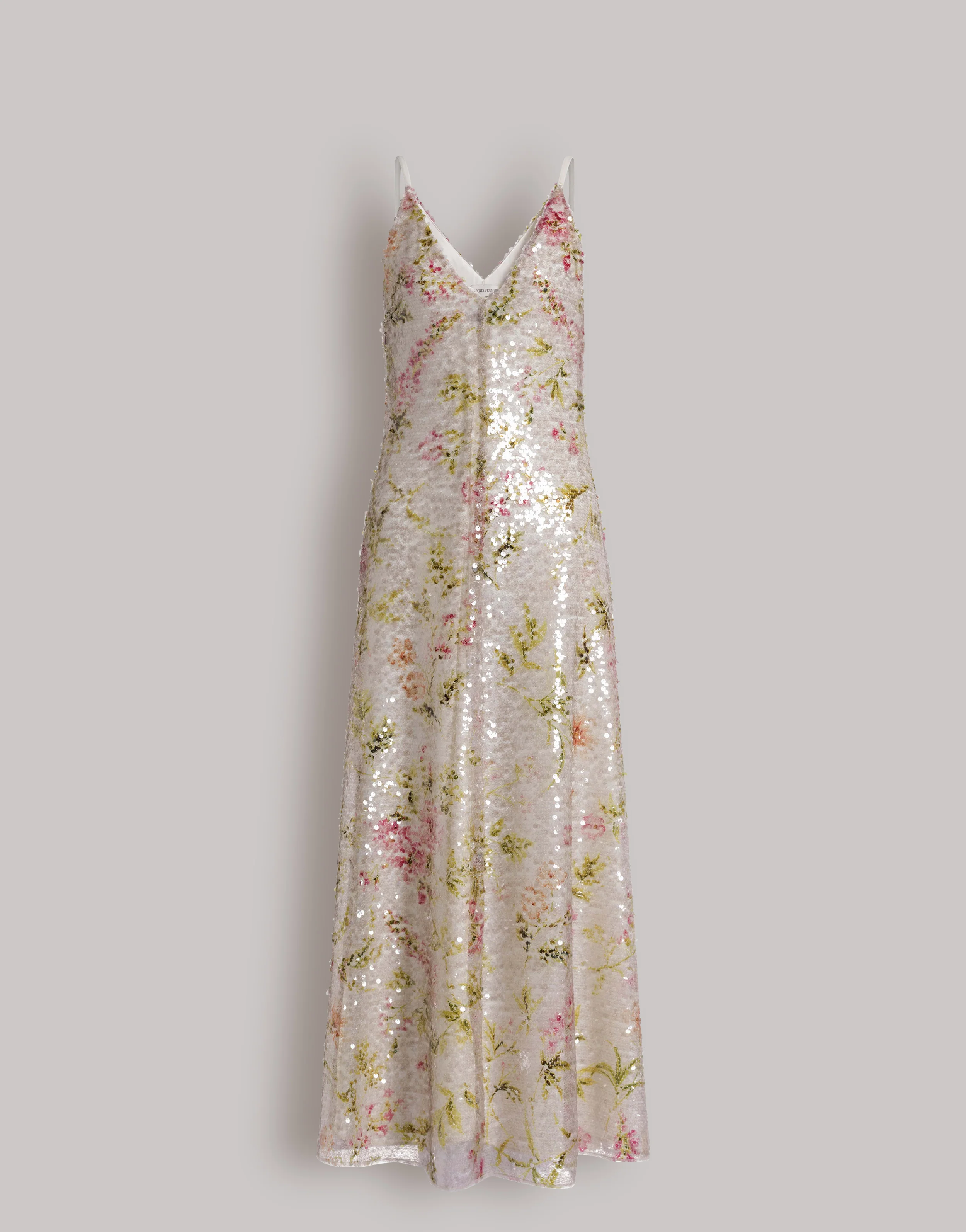 Abito da sera con paillettes floreali - Image 4