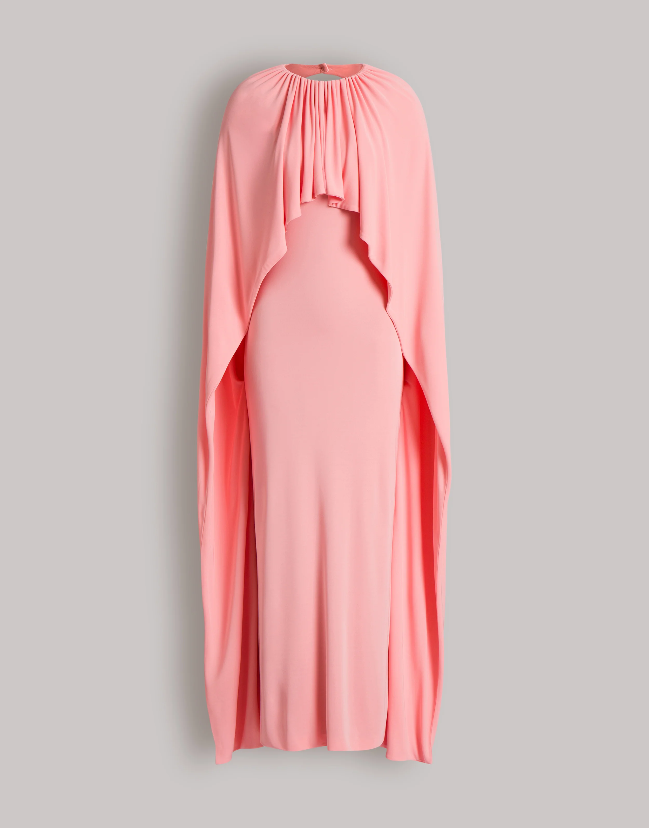 Abito lungo in jersey  con cut out sulla schiena