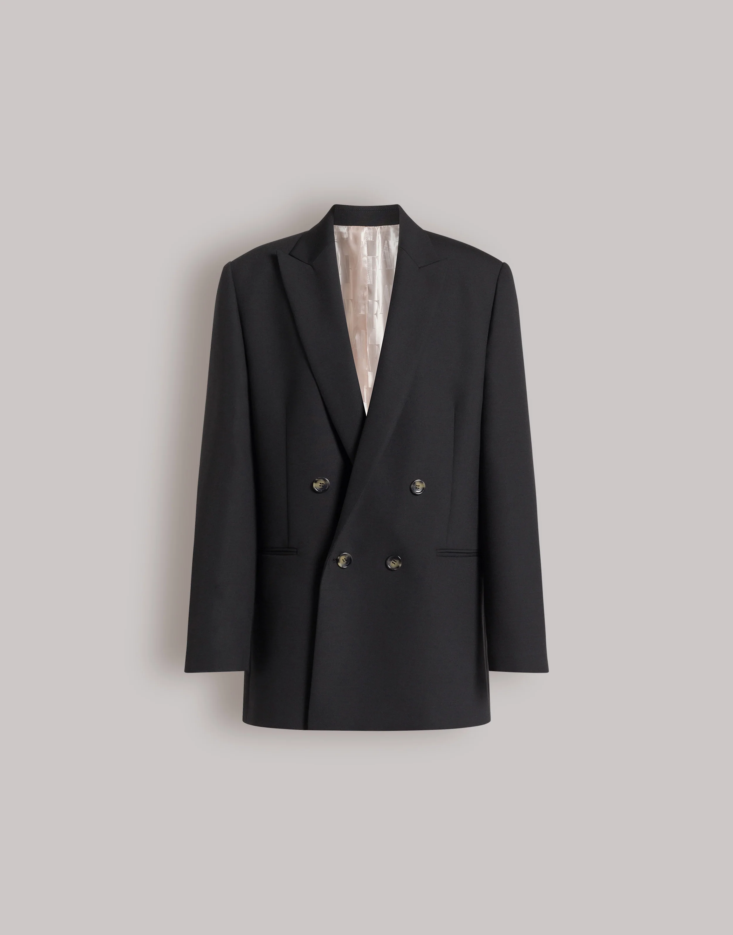 Blazer doppiopetto in lana tropicale
