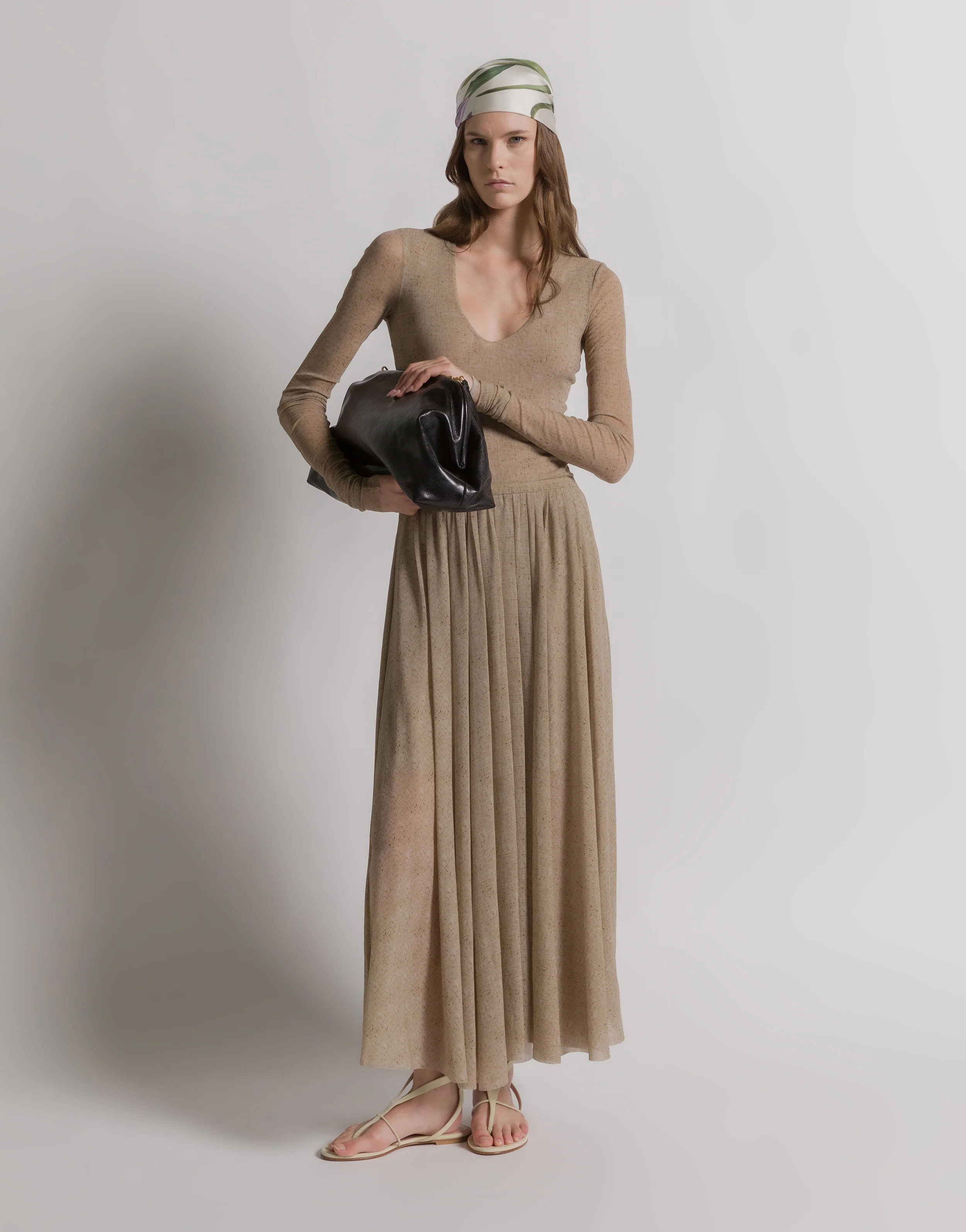 Body in tulle stampato - Image 2