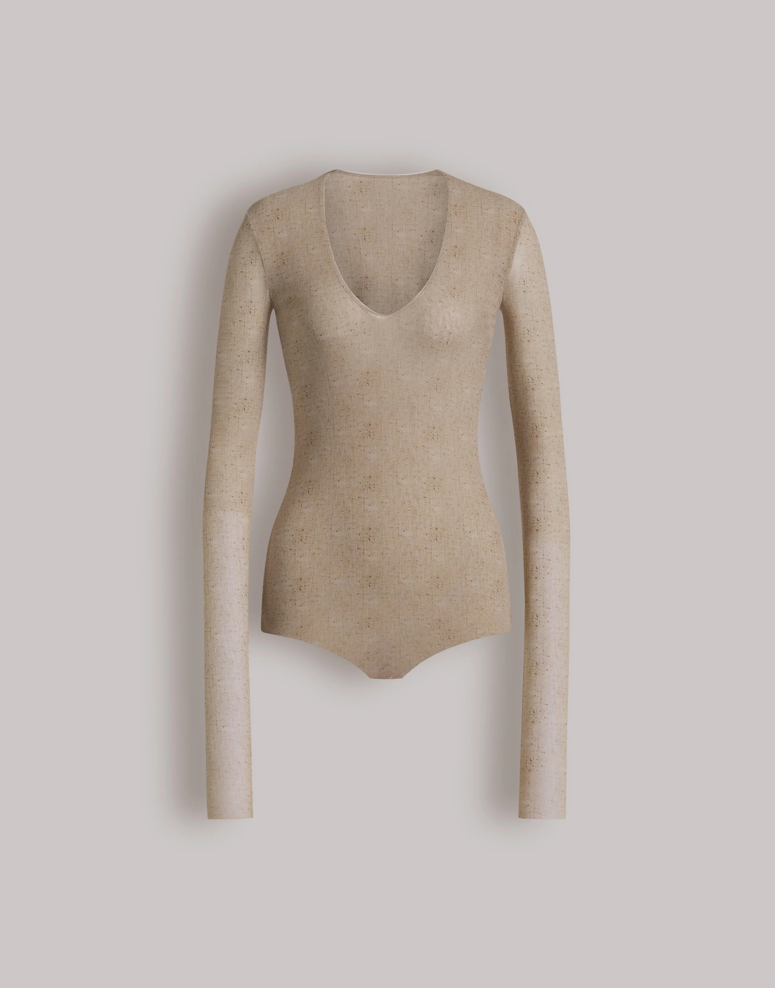 Body in tulle stampato - Image 4