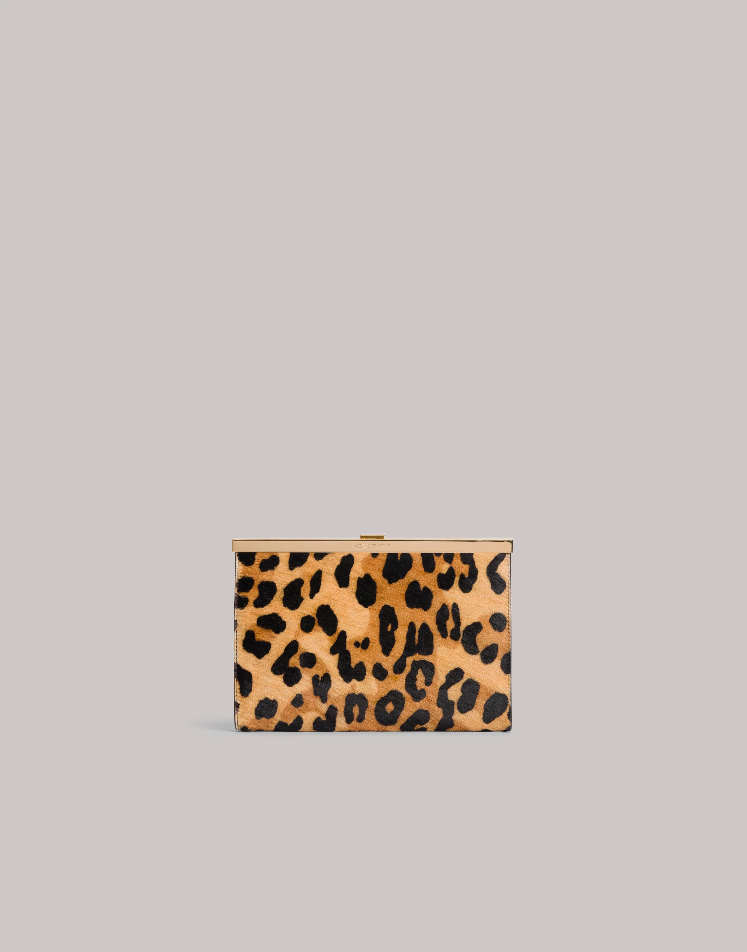 Borsa in cavallino leopardata