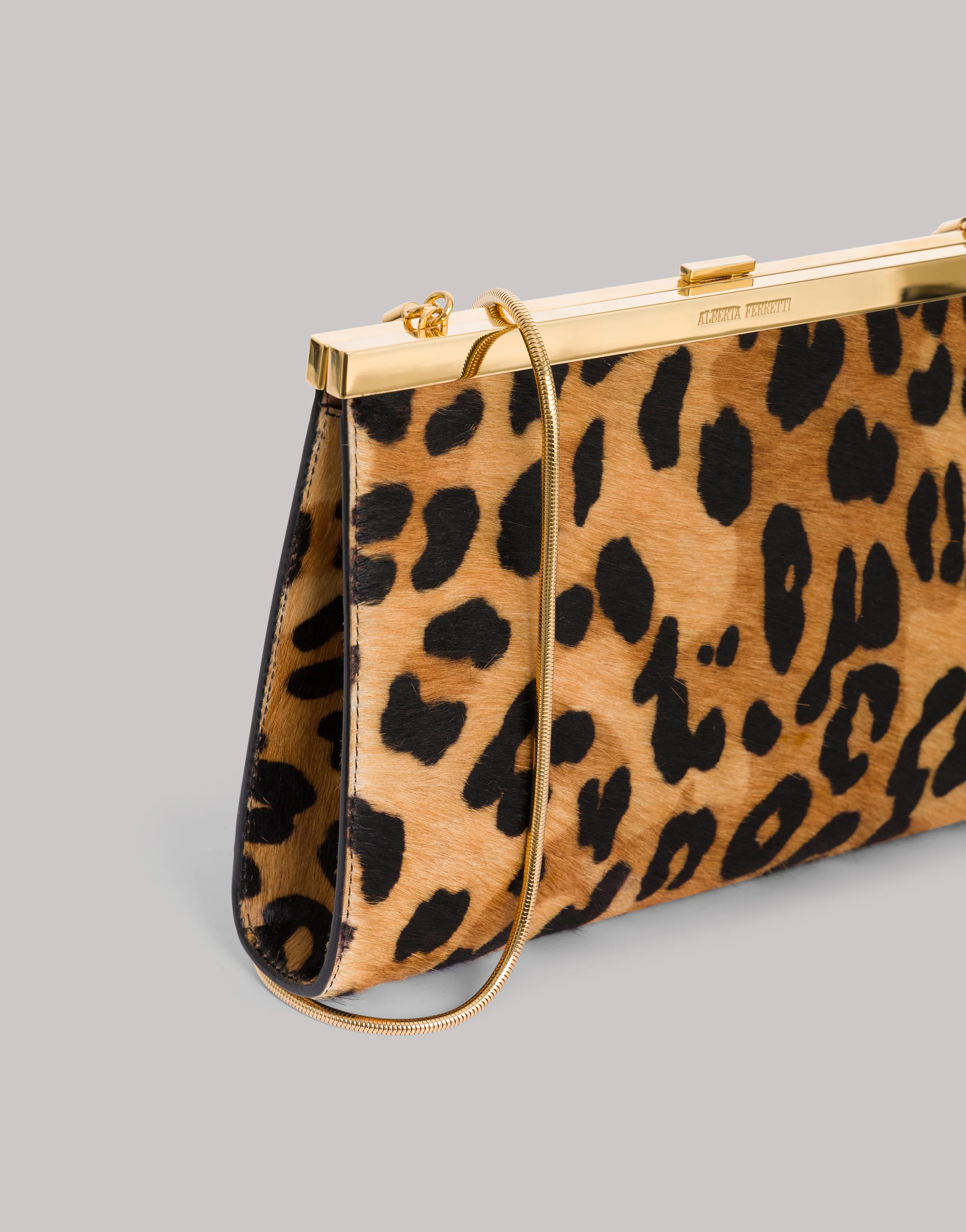 Borsa in cavallino leopardata - Image 3