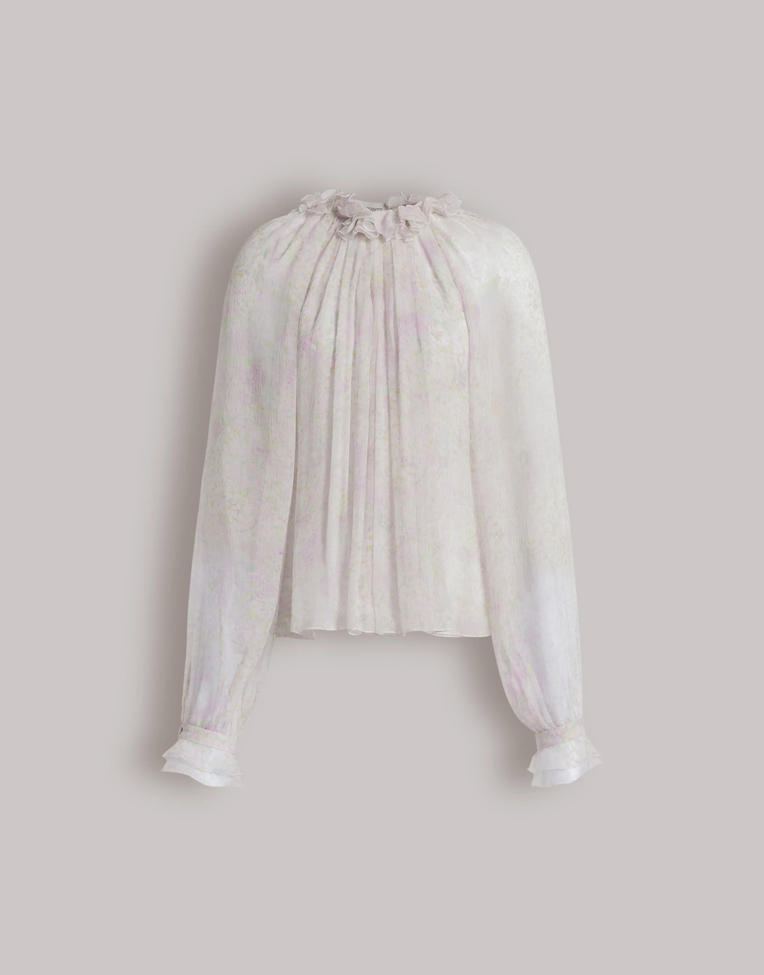 Camicetta in chiffon con stampa floreale - Image 4