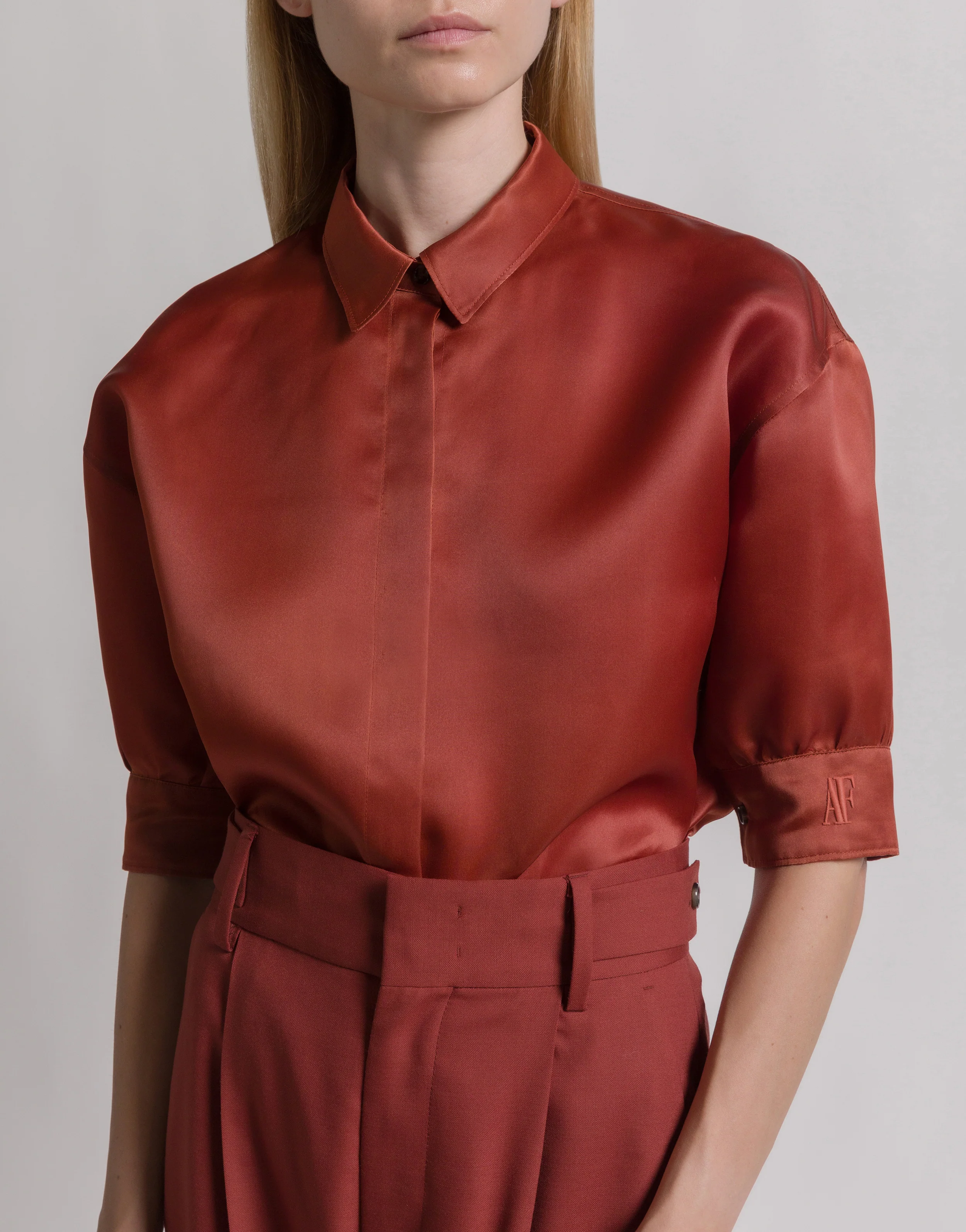 Camicetta in organza di seta - Image 4