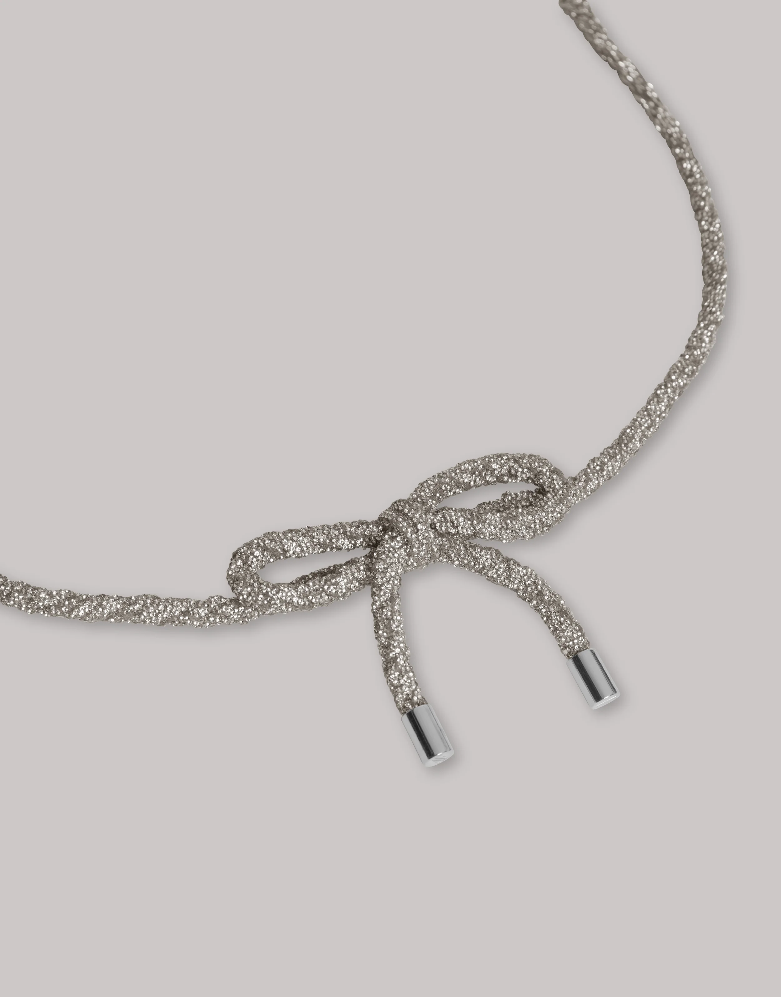Cintura con fiocco di strass - Image 3