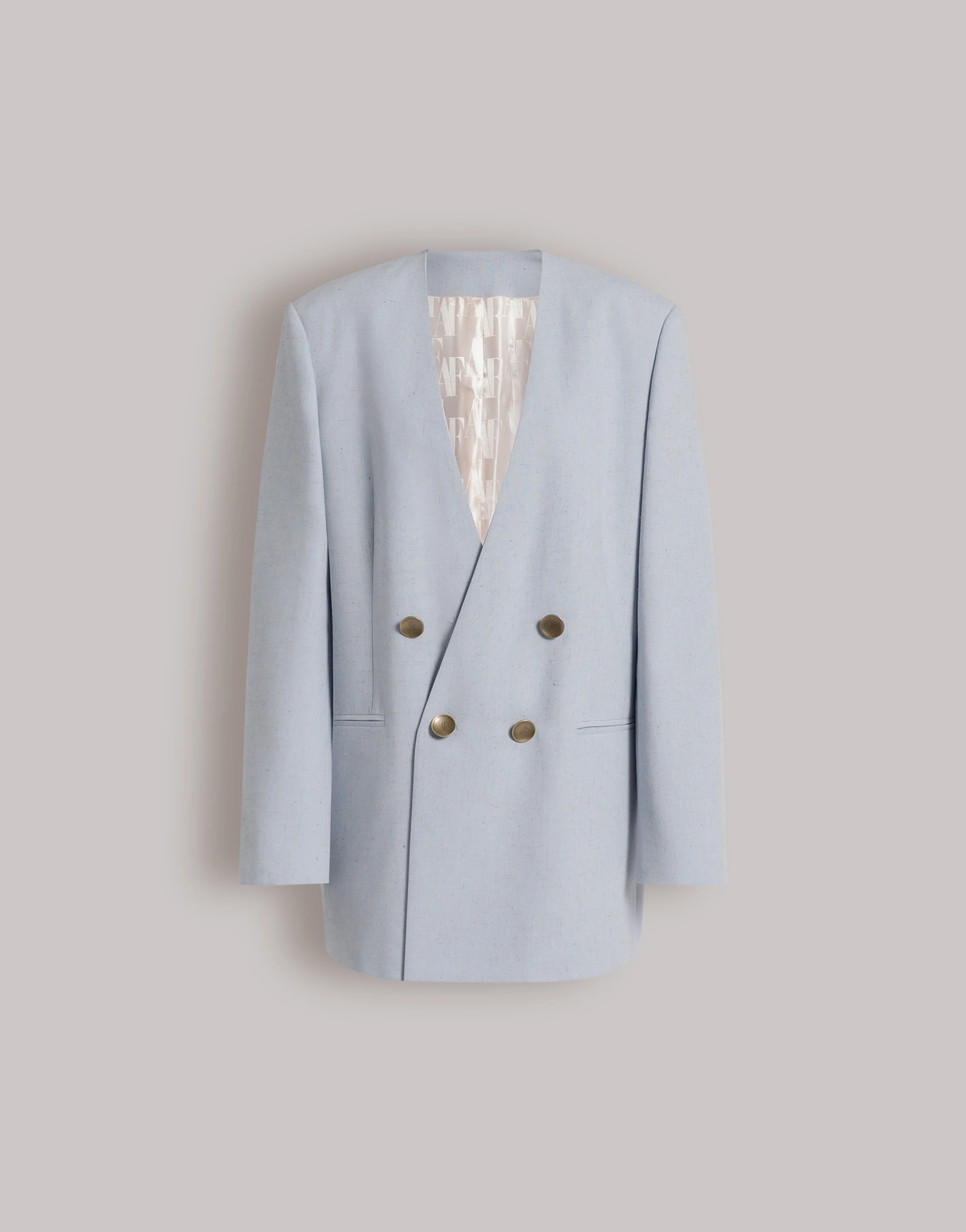 Giacca doppiopetto in tweed