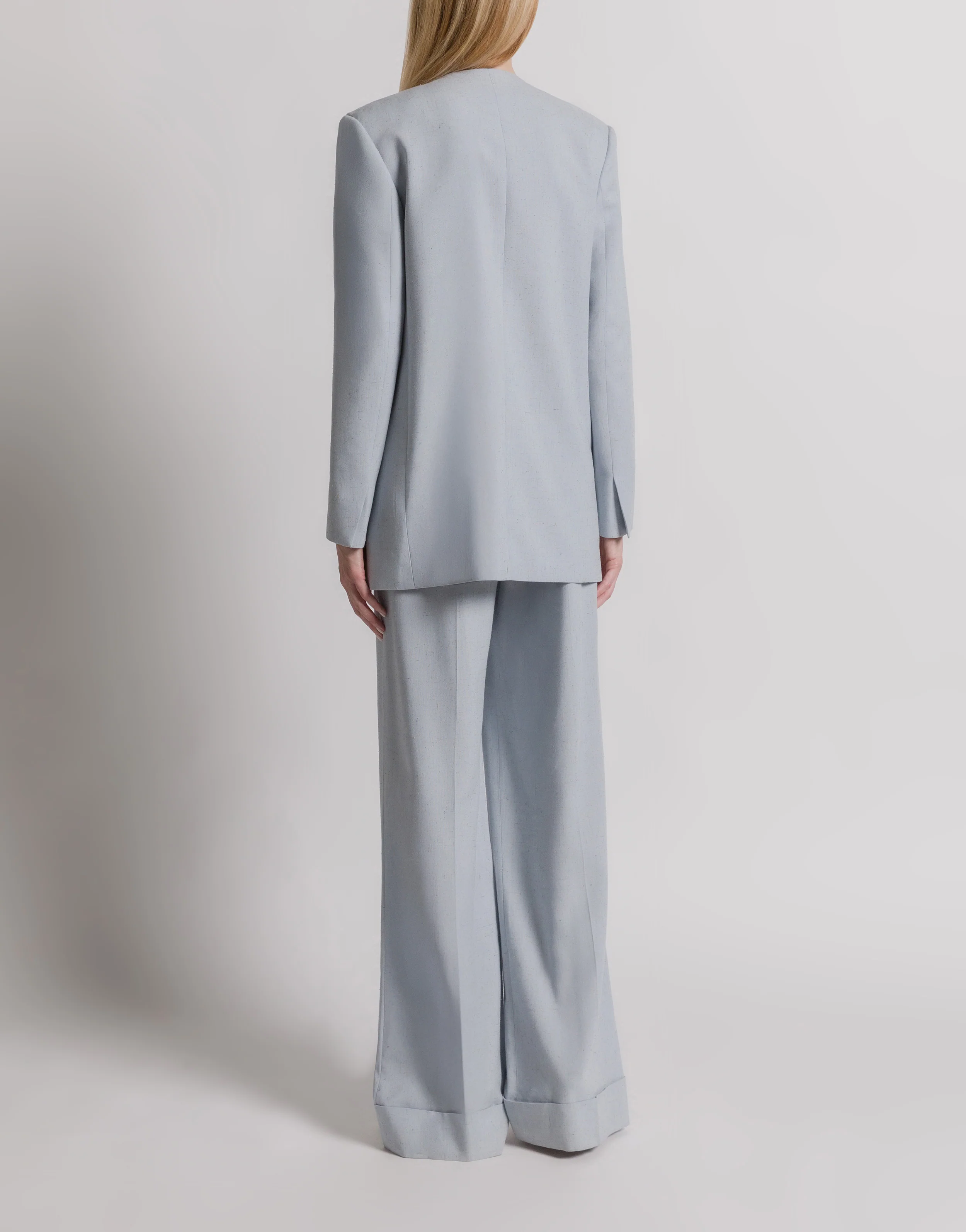 Giacca doppiopetto in tweed - Image 3