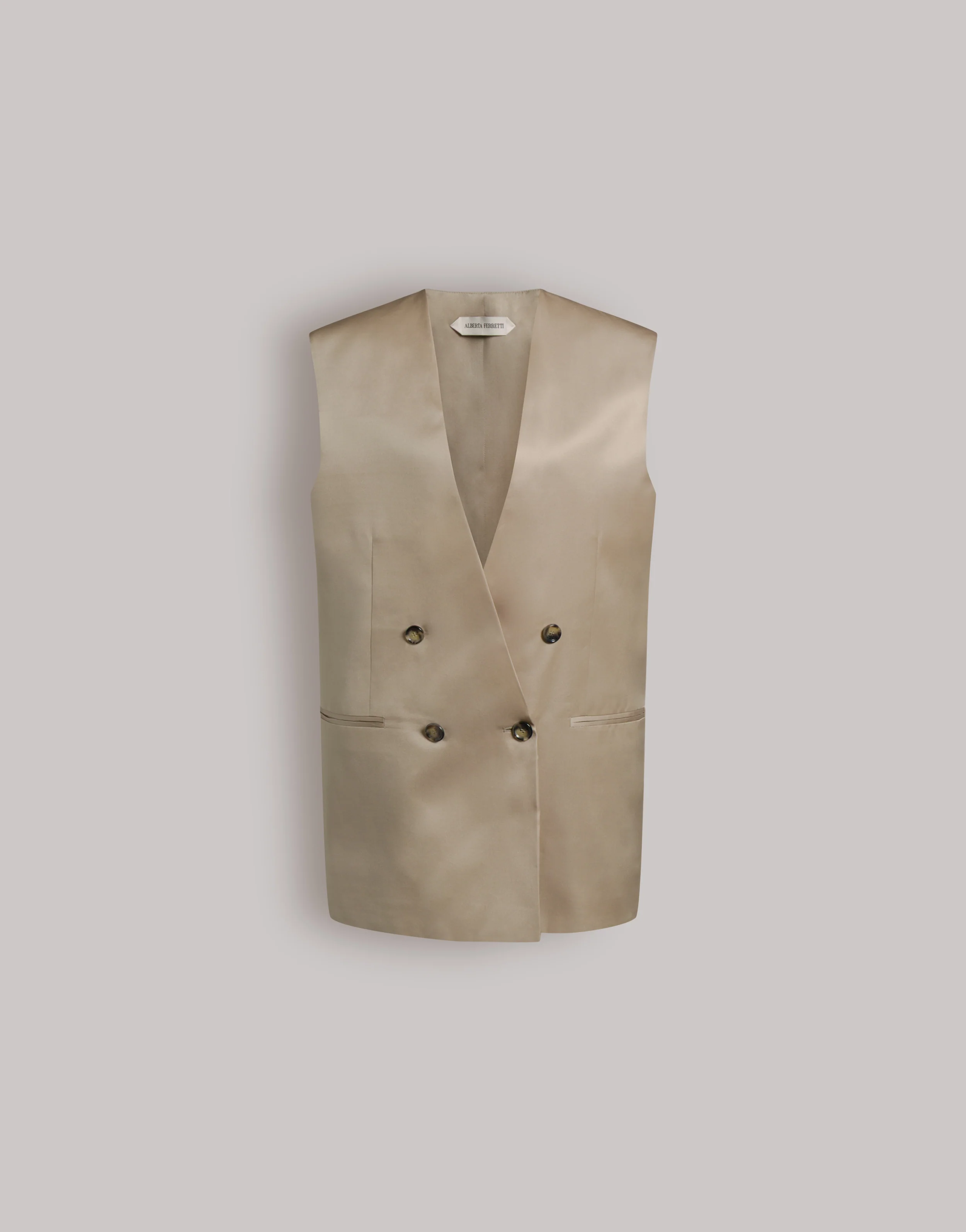 Gilet doppiopetto oversize - Image 4