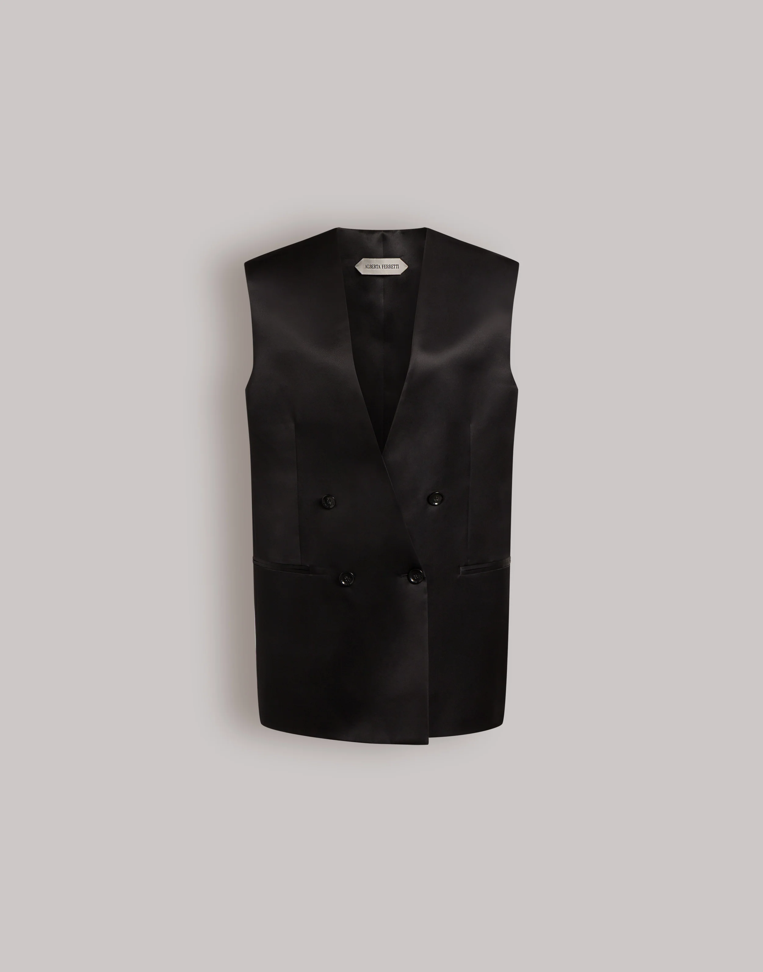 Gilet doppiopetto oversize