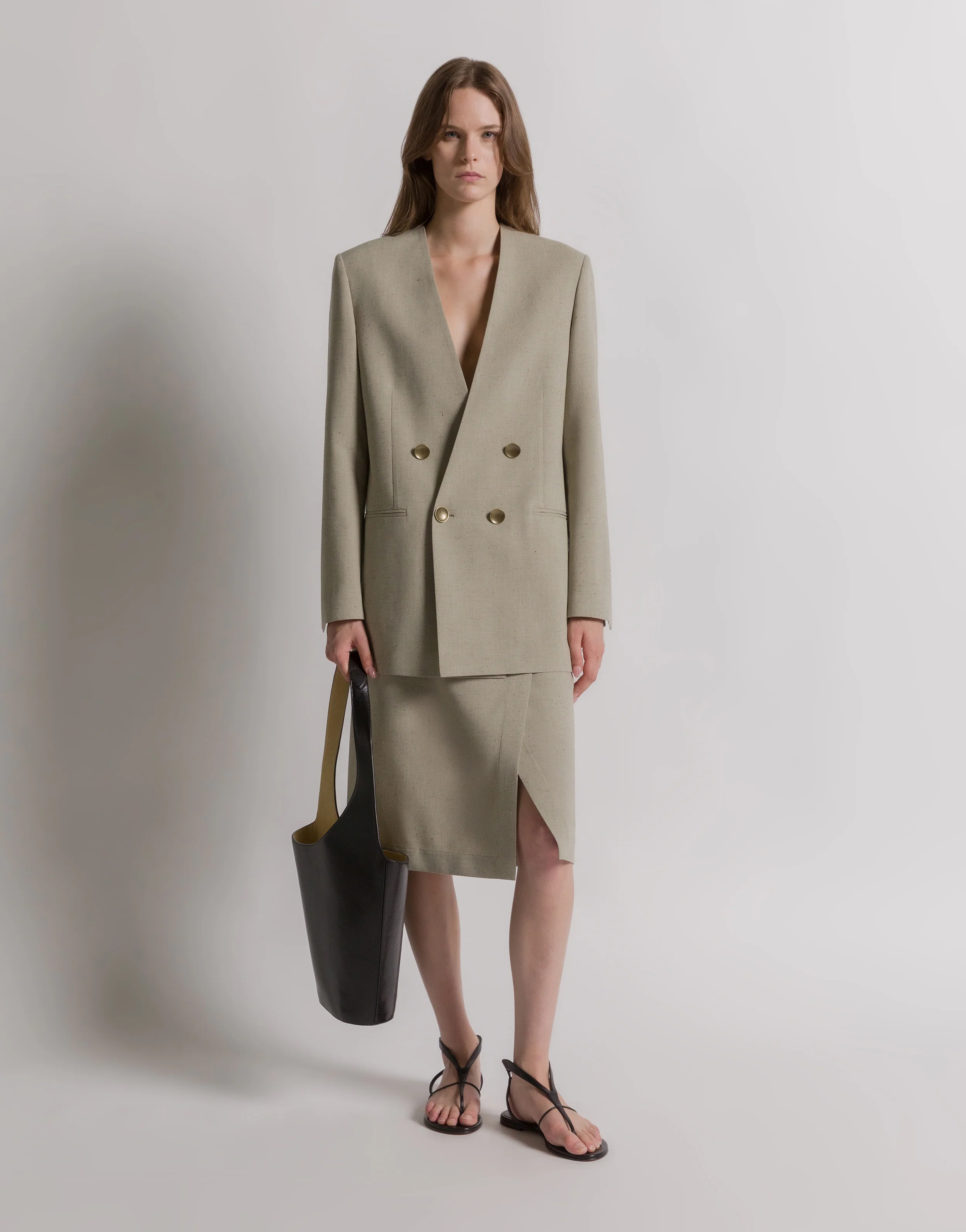 Gonna a portafoglio in tweed - Image 2