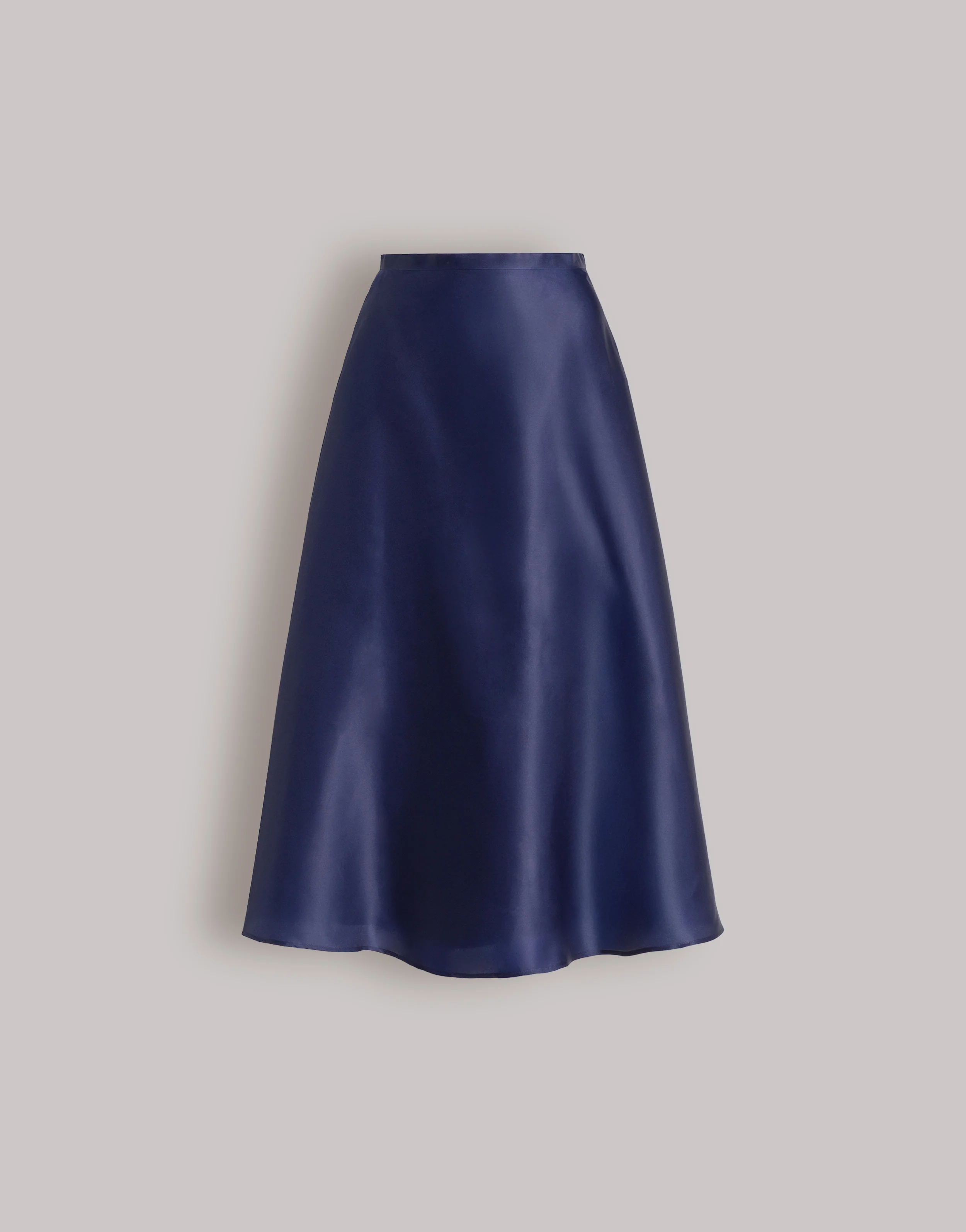 Gonna a ruota in organza di seta