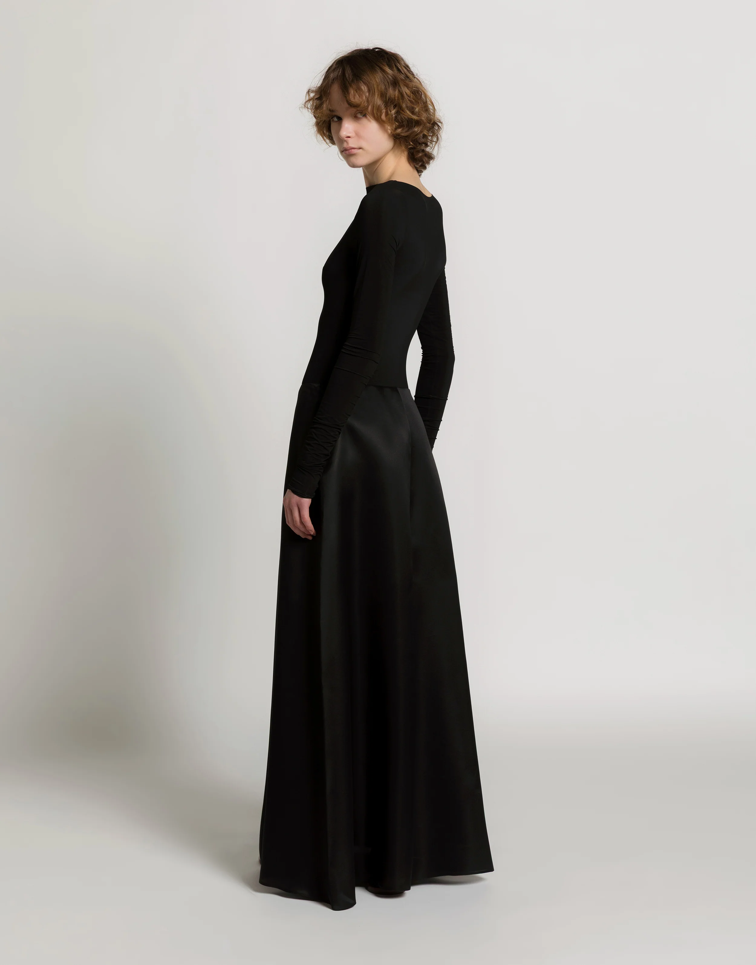 Gonna lunga in organza di seta - Image 3