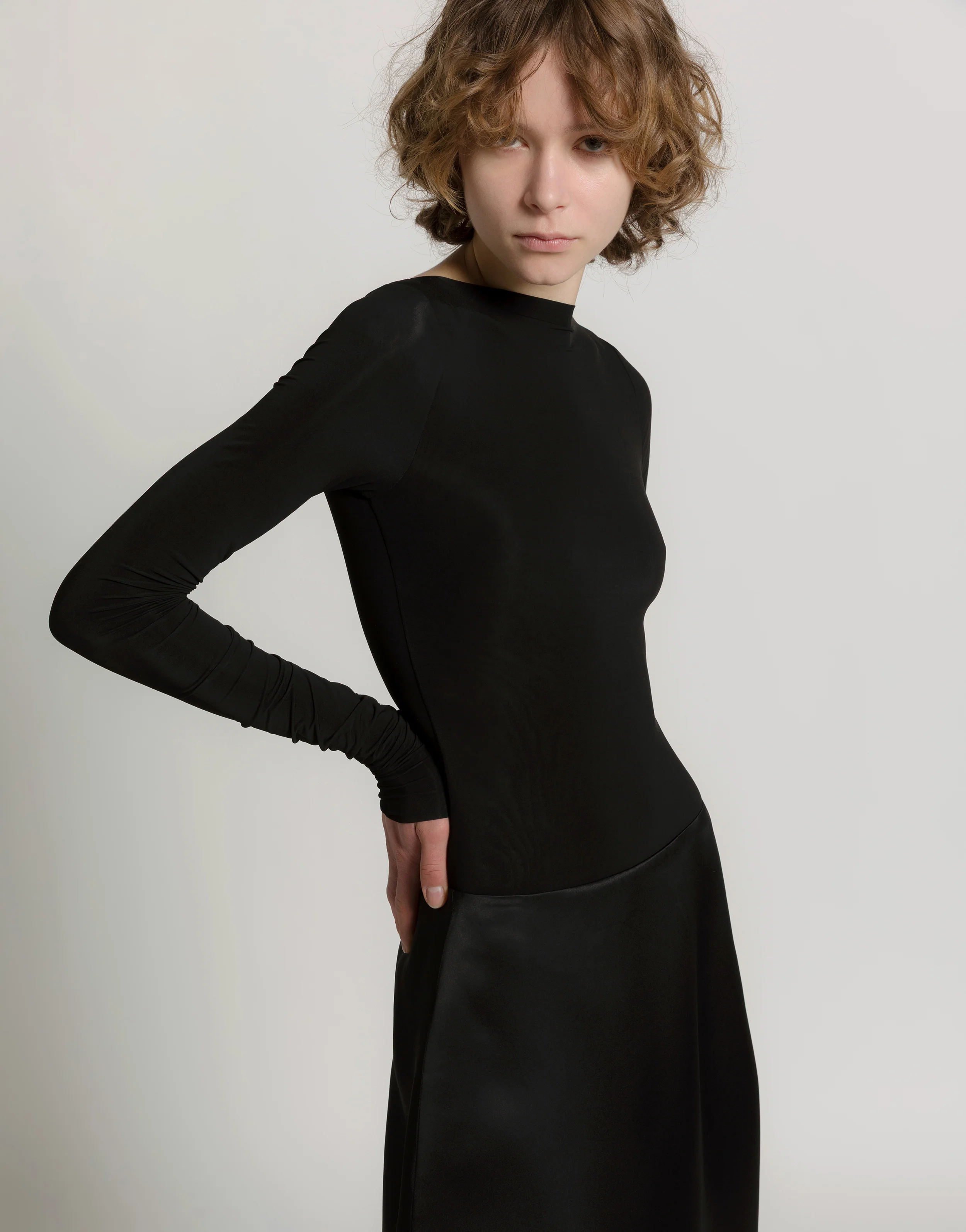 Gonna lunga in organza di seta - Image 4