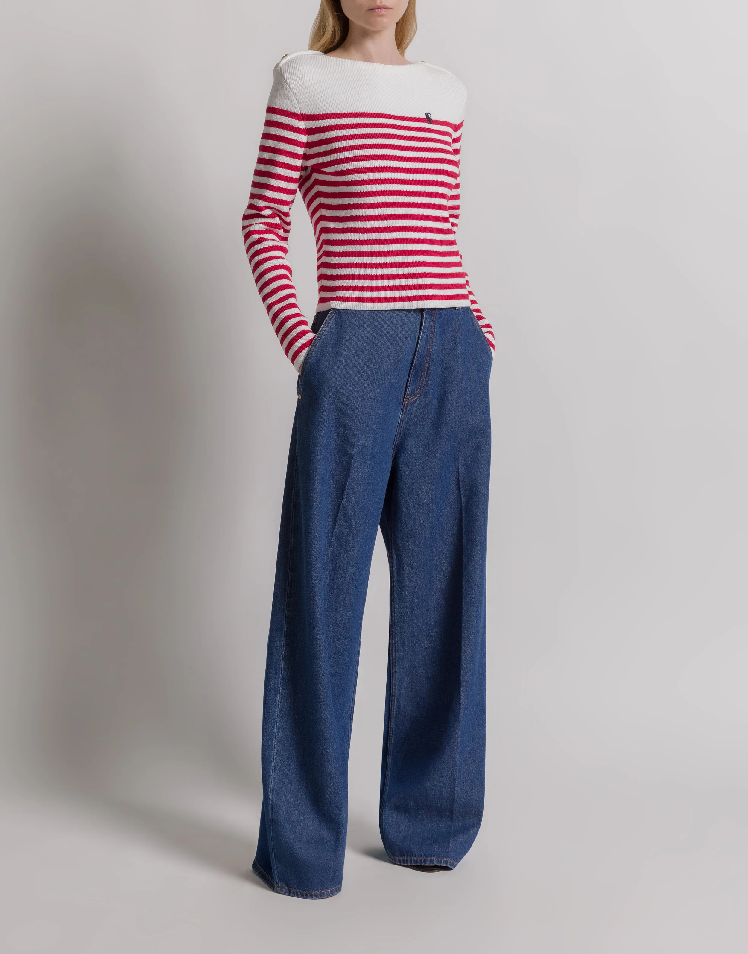 Maglione a righe - Image 2