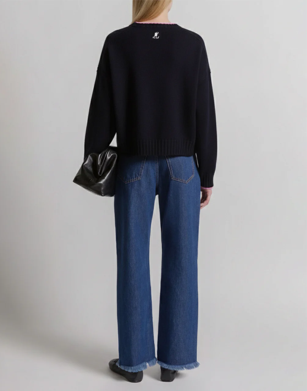Maglione in cashmere ricamato Herbarium - Image 3
