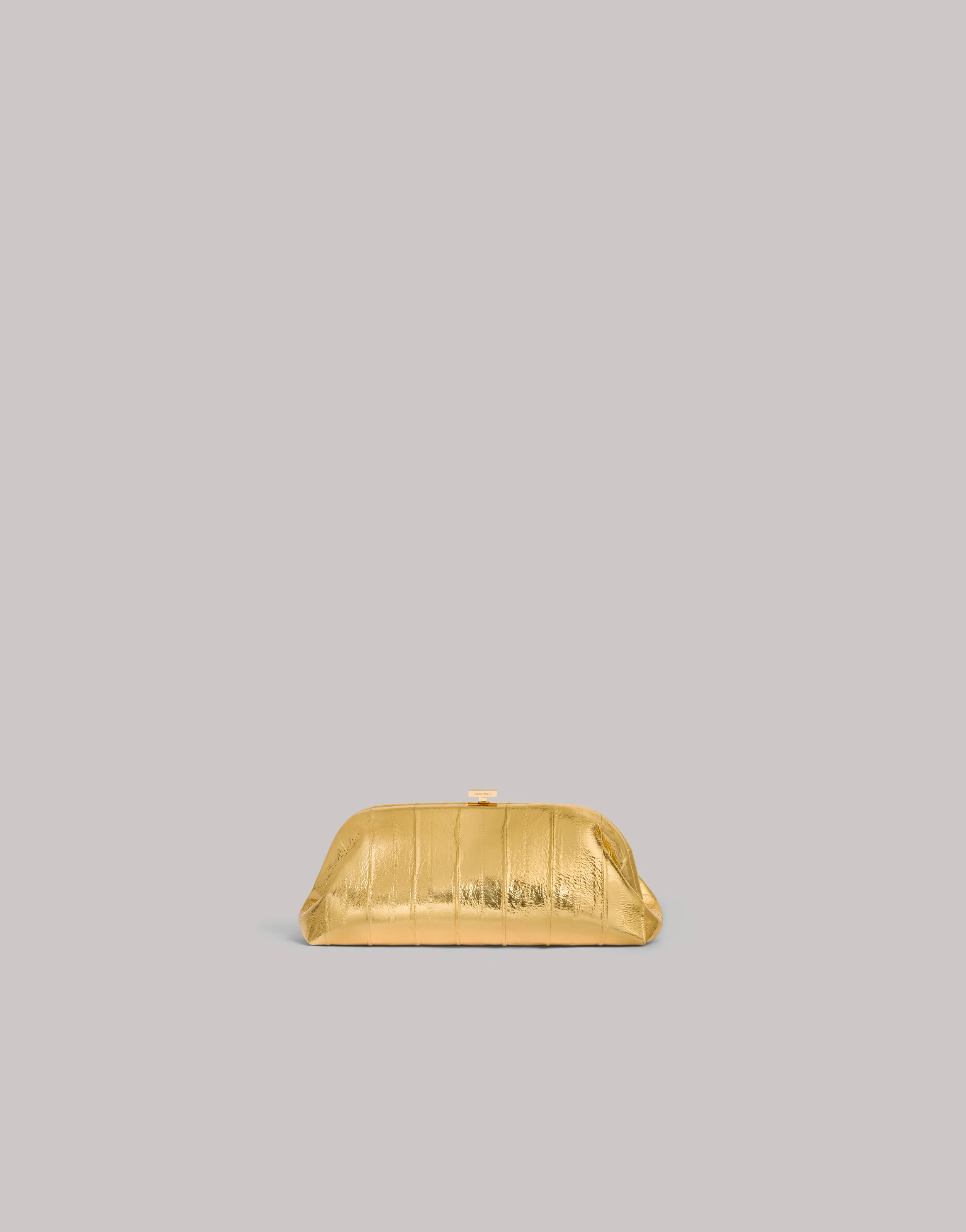 Mini pouch in pelle di anguilla