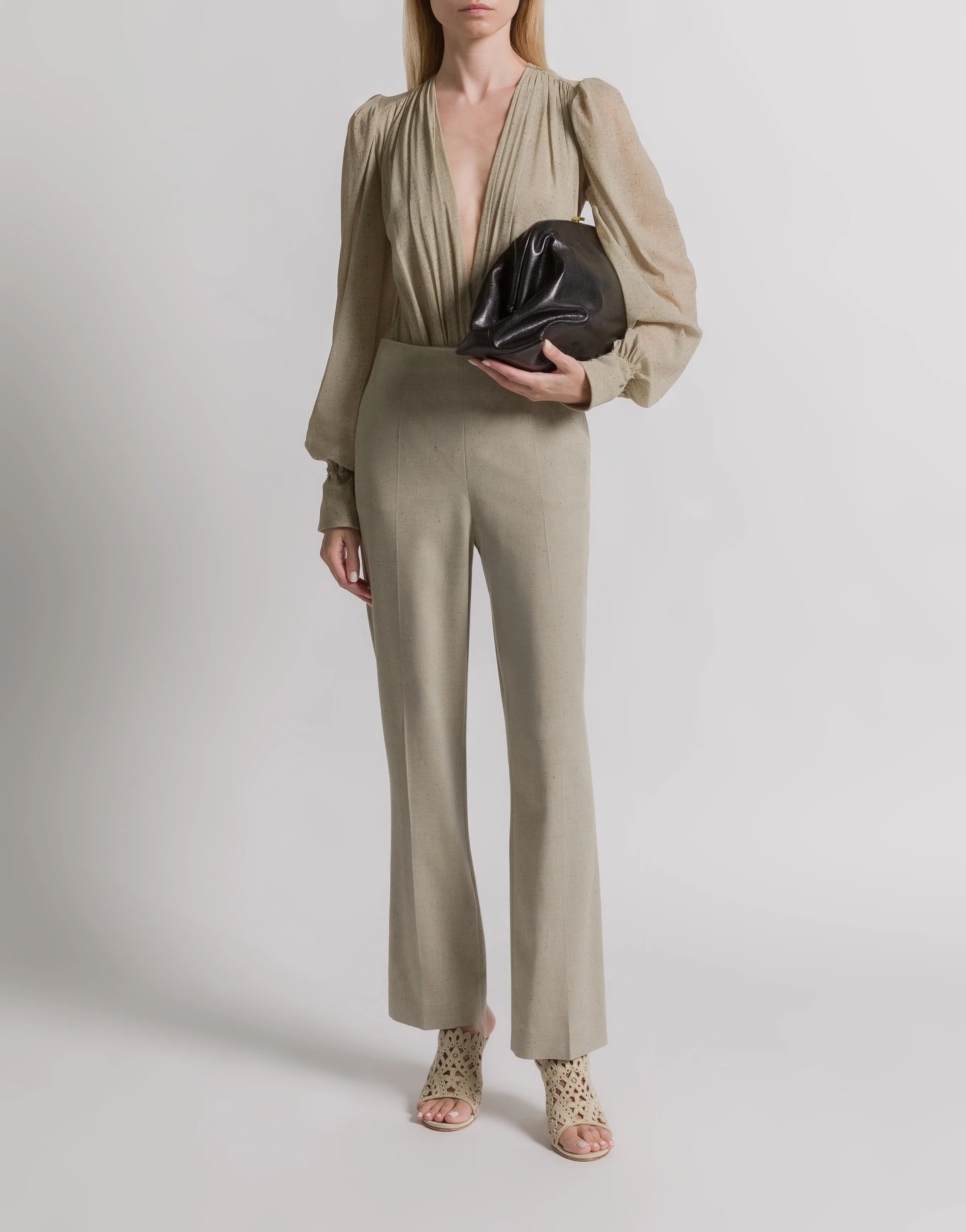 Mules con broderie anglaise - Image 4