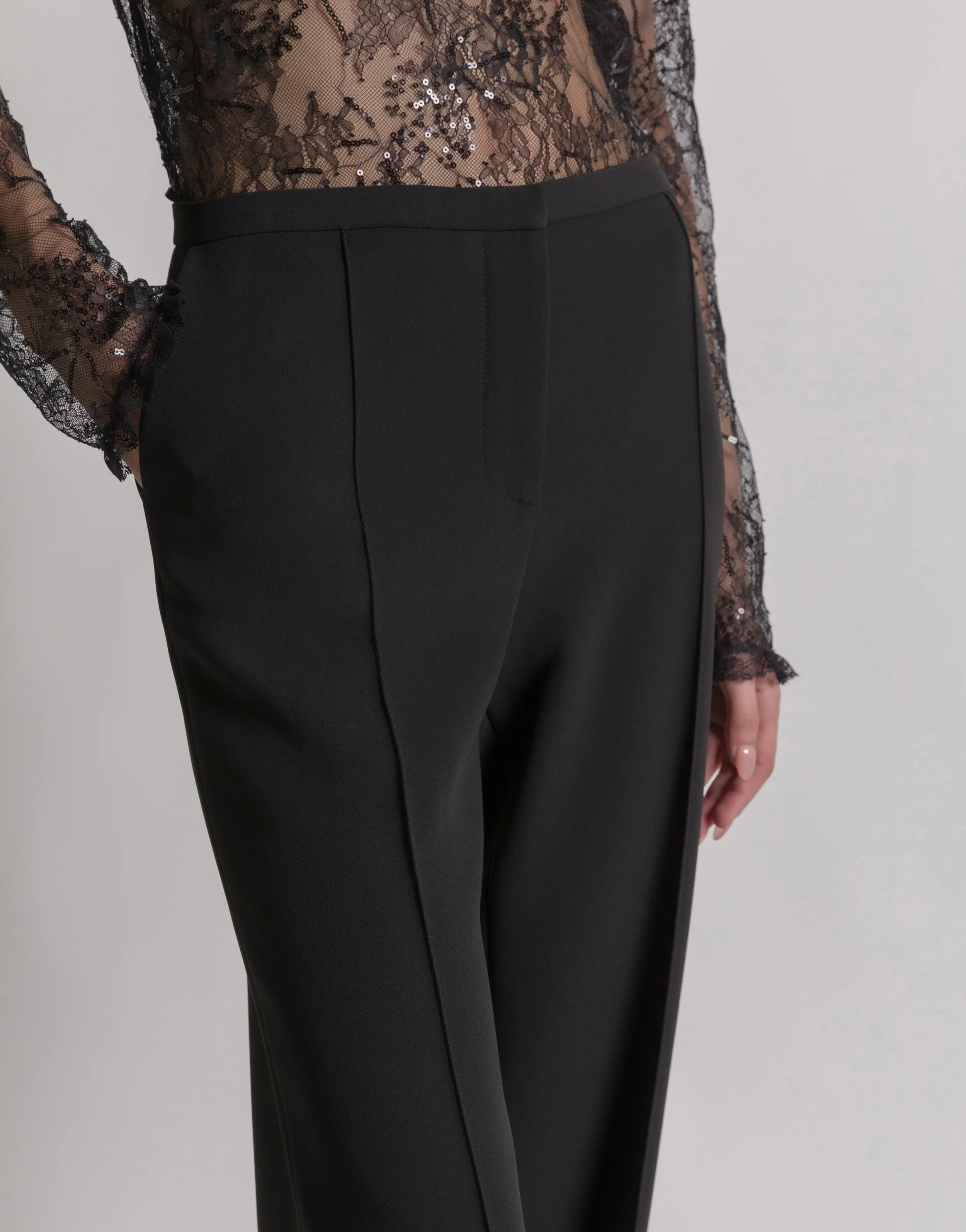 Pantaloni da abito in cady - Image 3