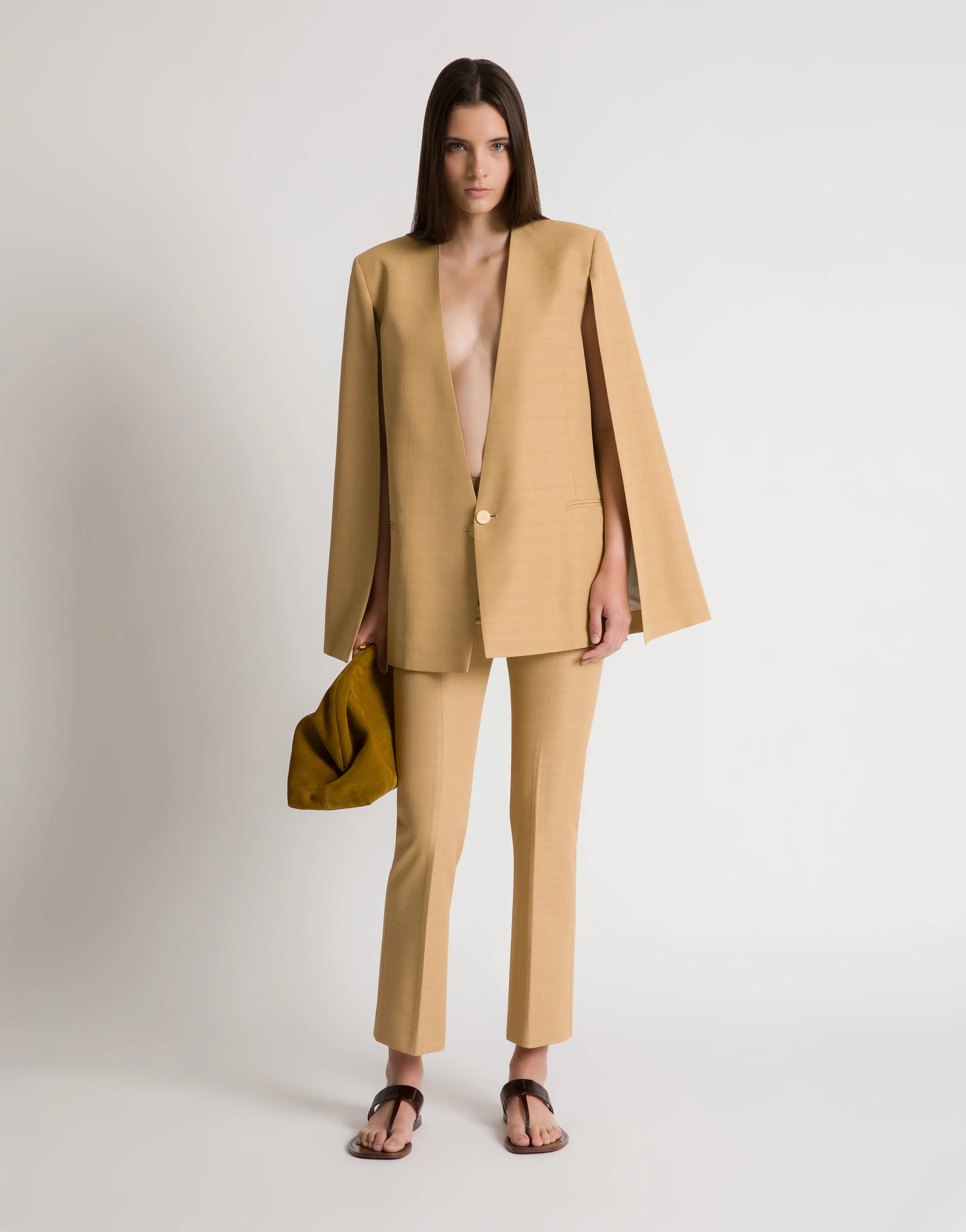 Pantaloni dritti alla caviglia