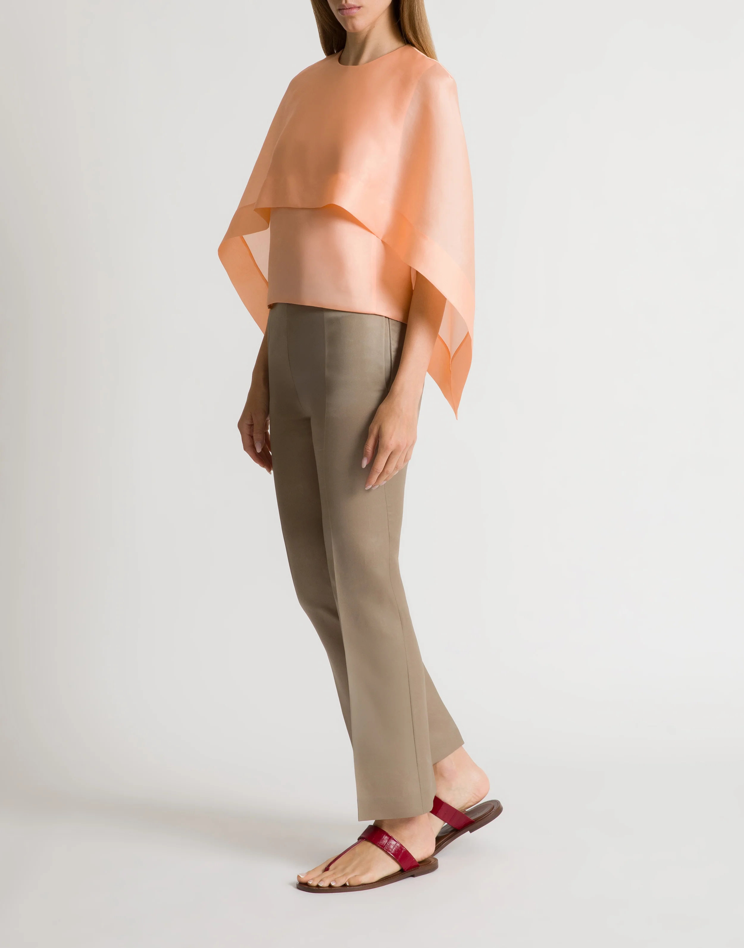 Pantaloni dritti in seta - Image 2