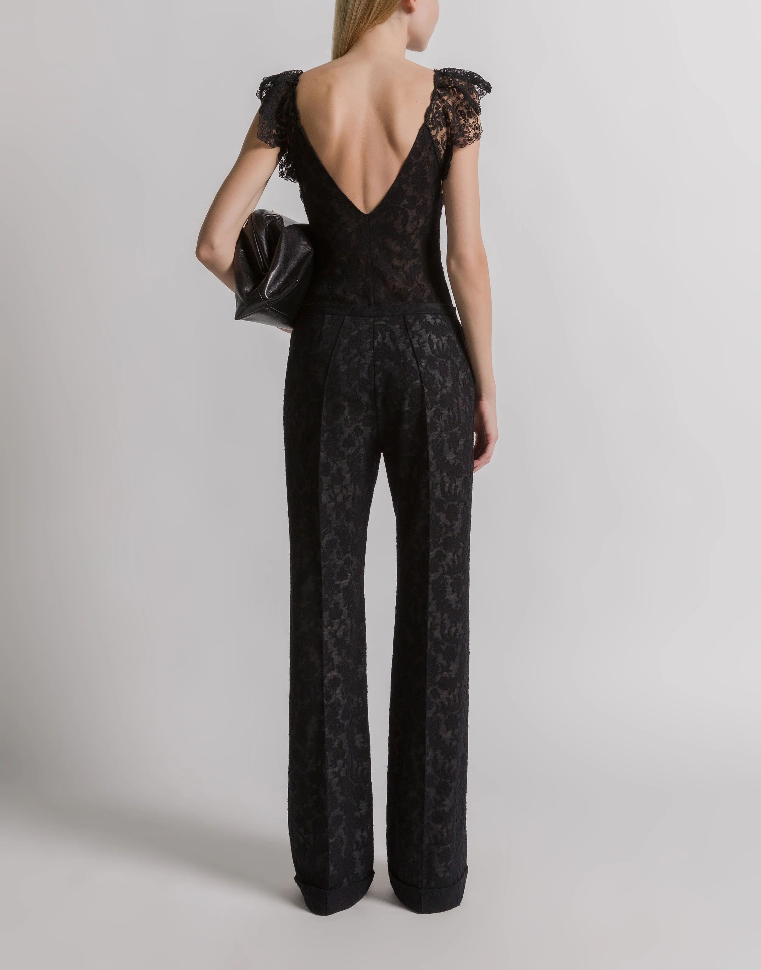 Pantaloni in pizzo di lana - Image 3