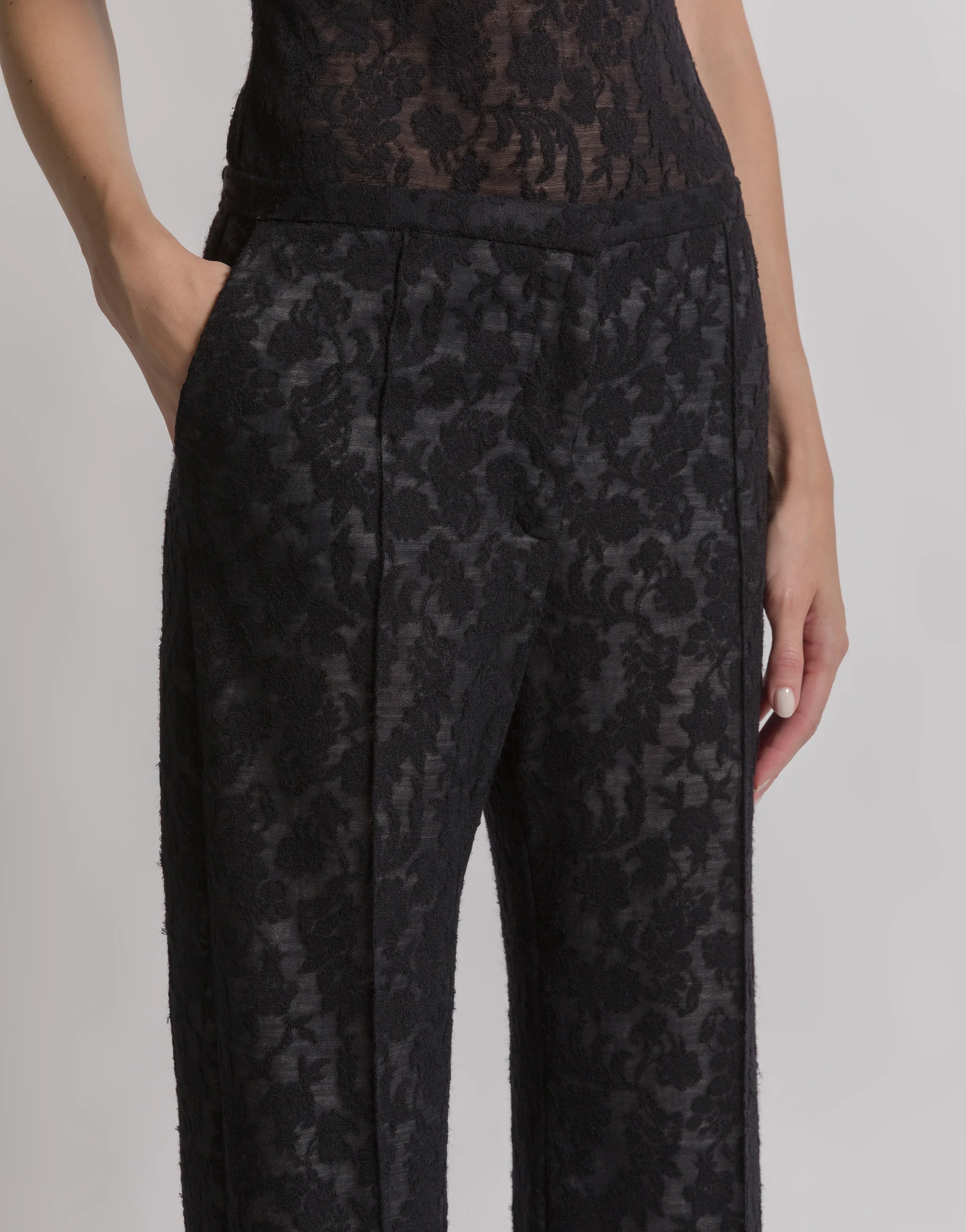 Pantaloni in pizzo di lana - Image 4
