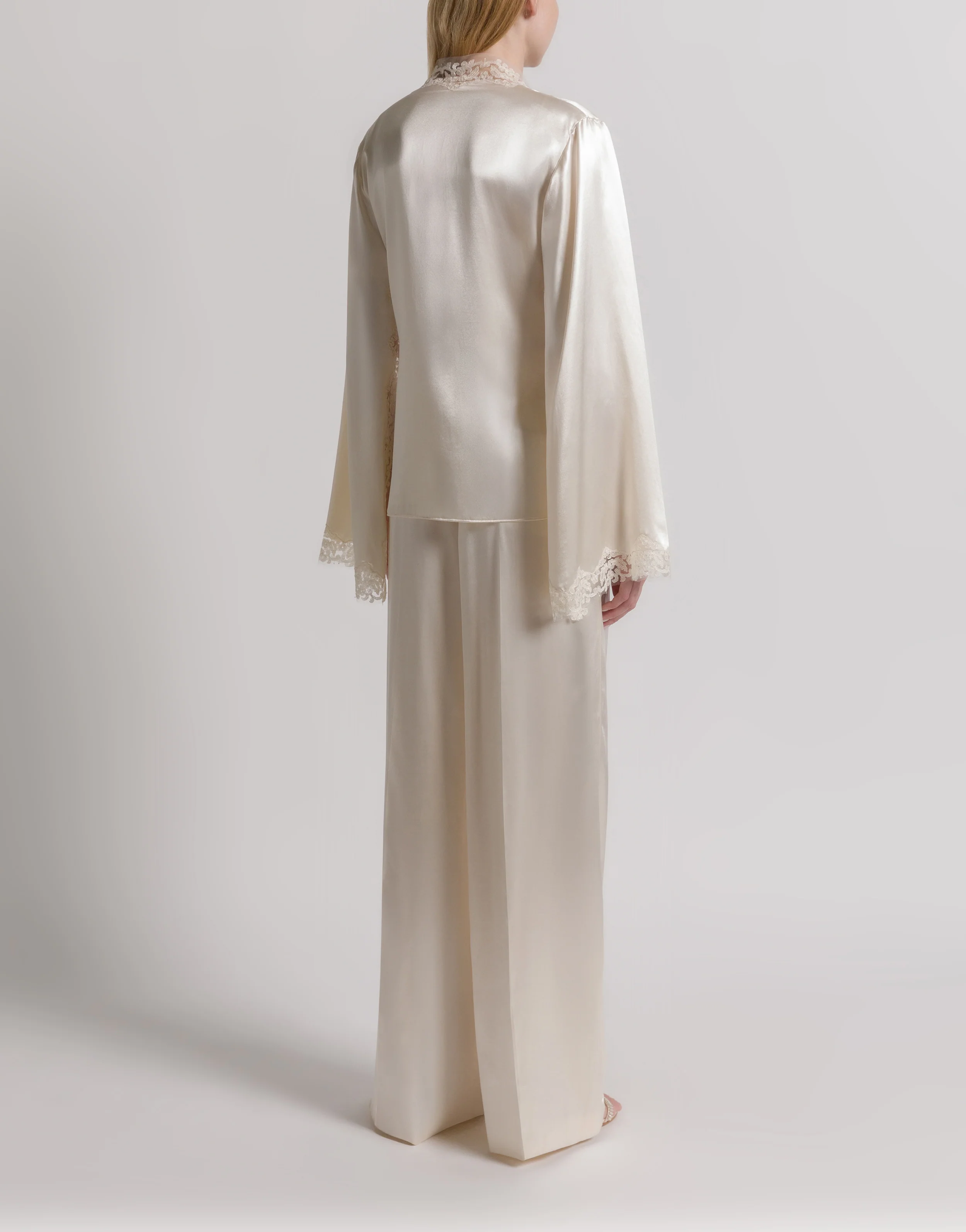 Pantaloni in raso lucido - Image 3
