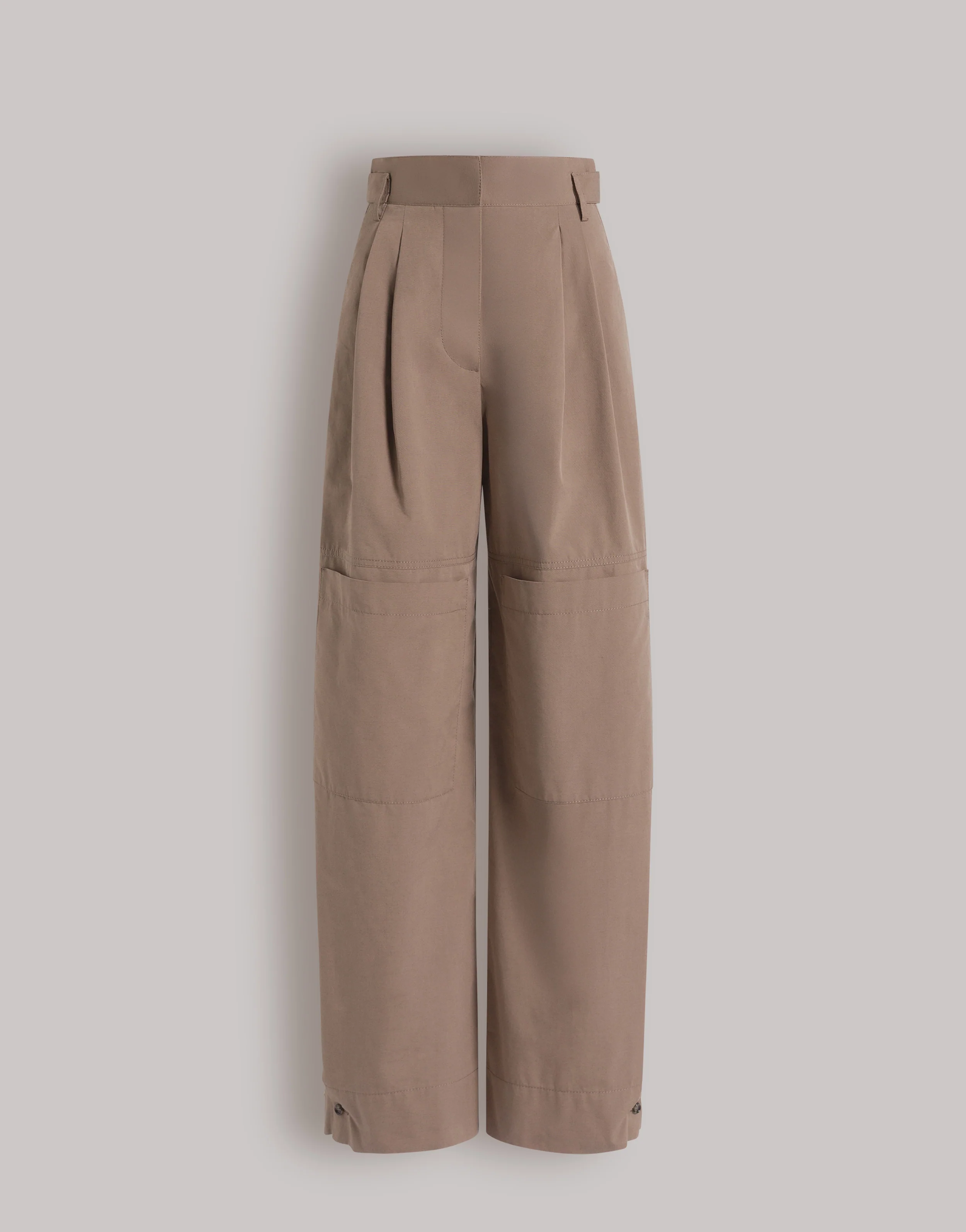 Pantaloni utility in cotone