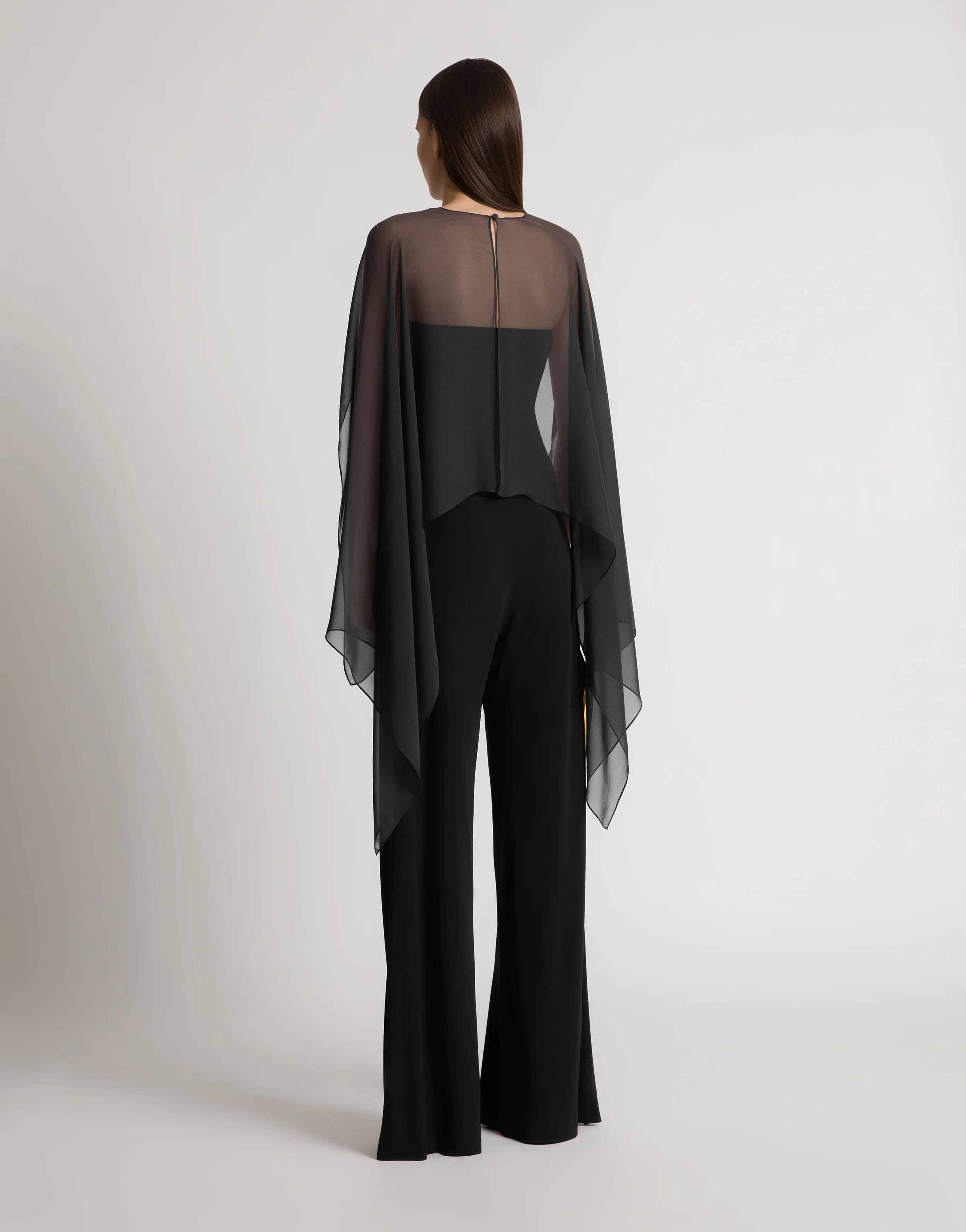 Top con maniche in chiffon - Image 3