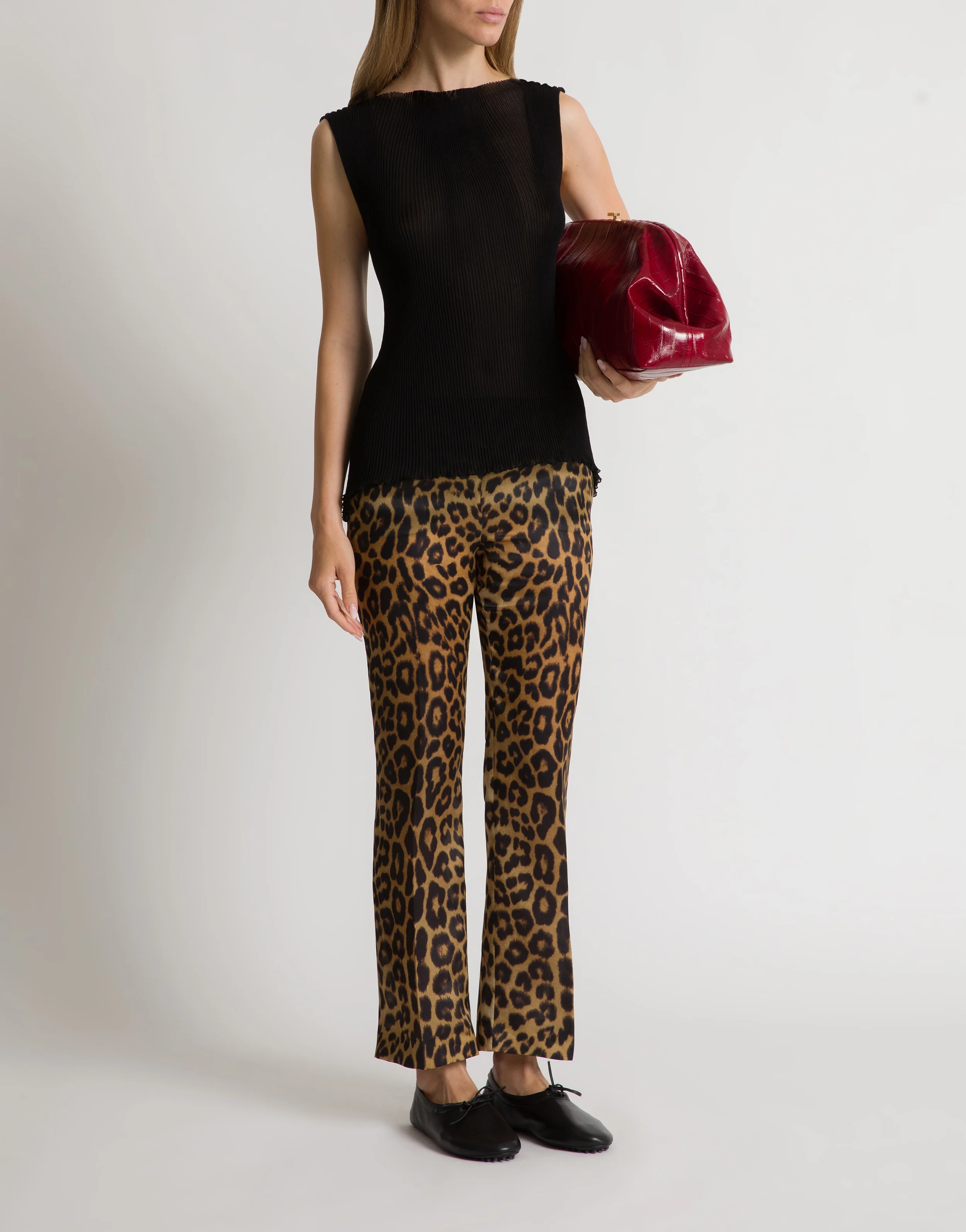 Top in maglia a costine - Image 2