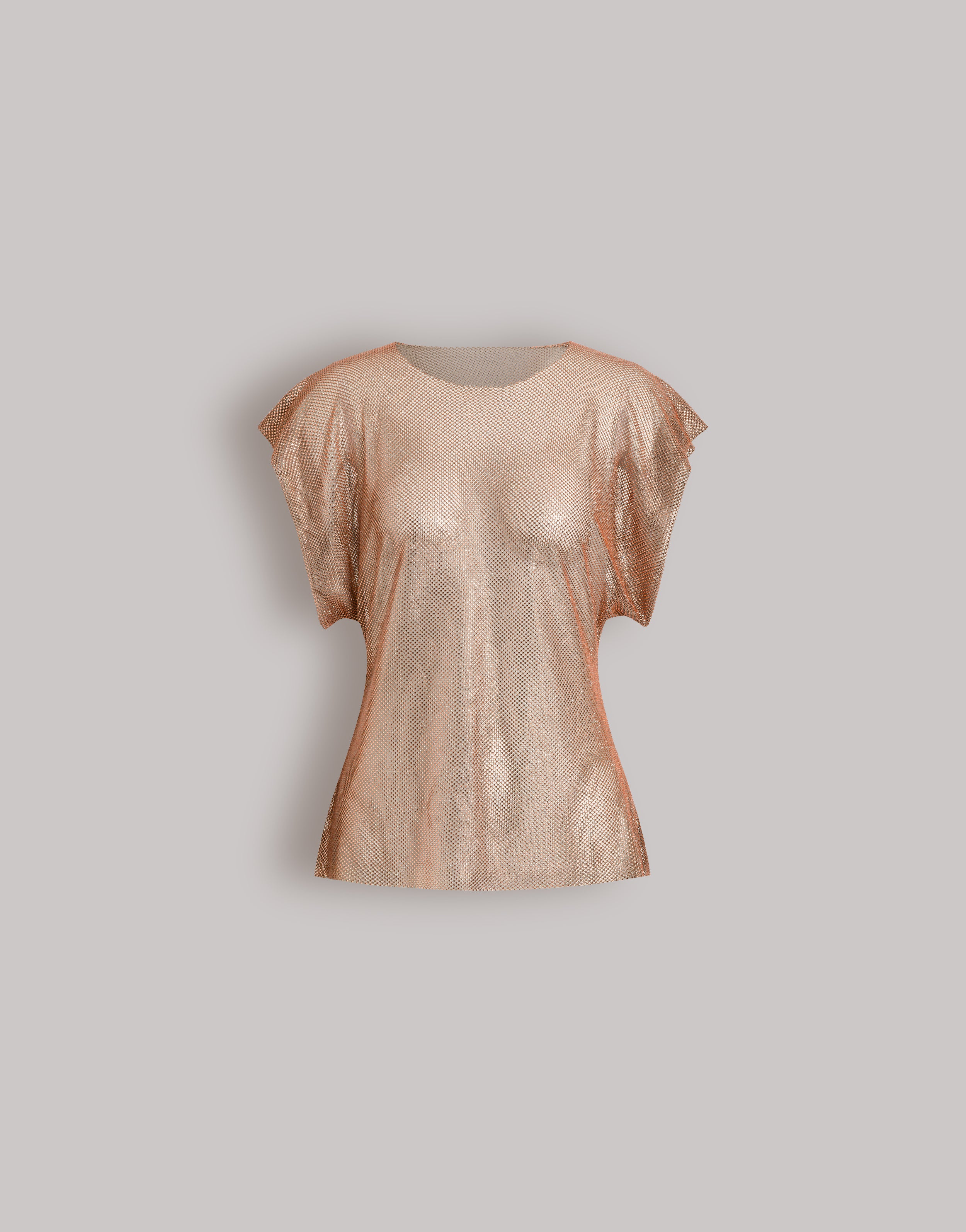 Top in micro strass