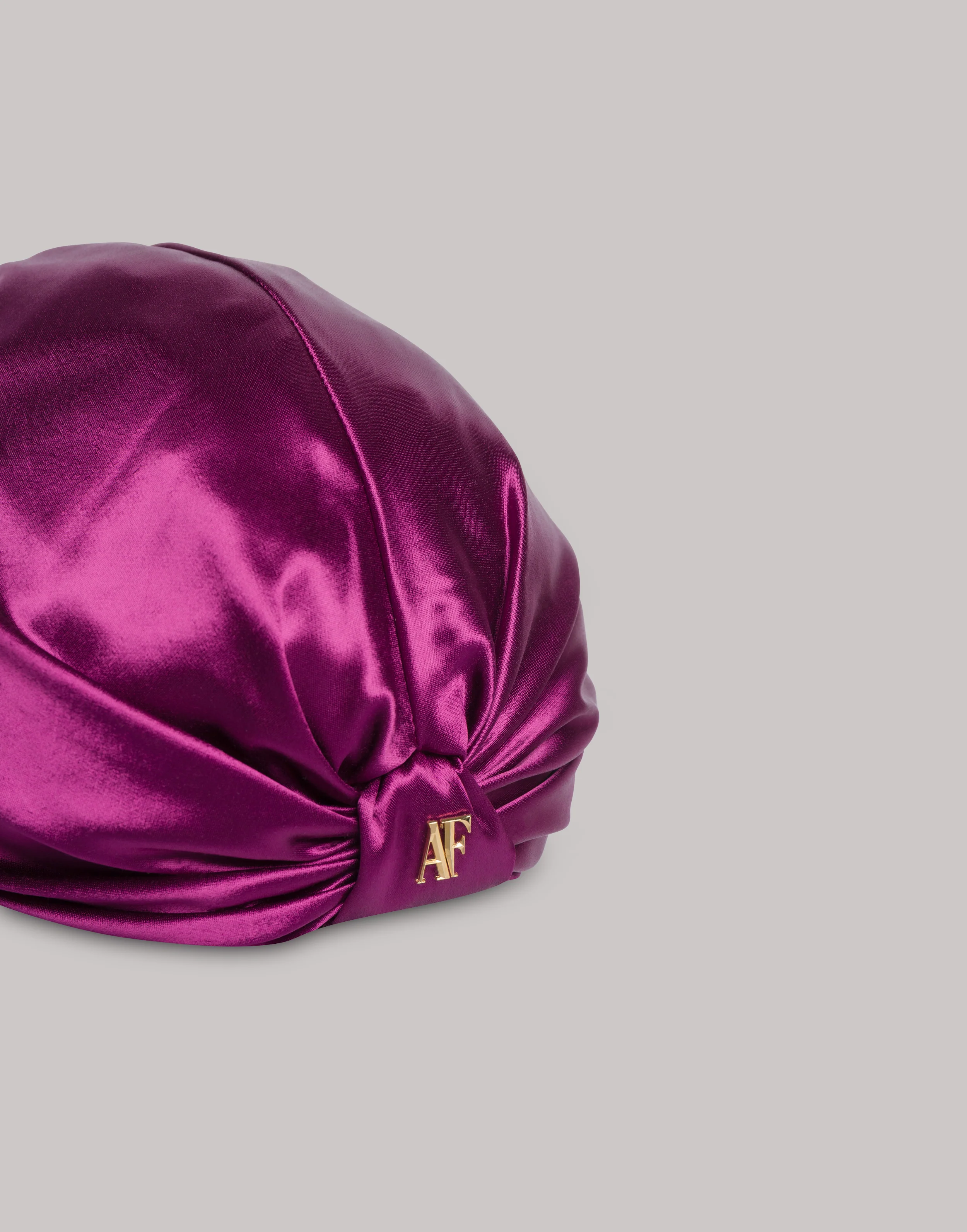 Turbante in raso lucido - Image 3
